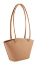 SEIDENFELT MANUFAKTUR Arvaja Midi Tulip Shopper Toffee