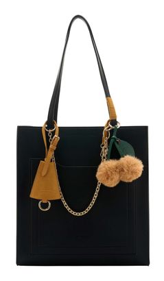SEIDENFELT MANUFAKTUR Lyby Shopper Black