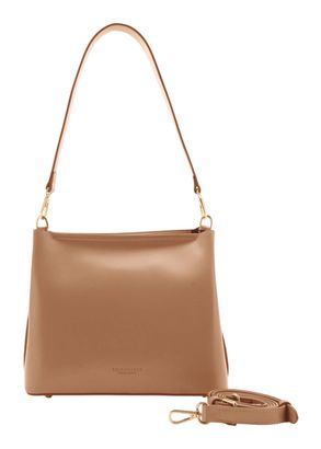 SEIDENFELT MANUFAKTUR Arvaja Midi Hobo Bag Toffee