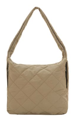 SEIDENFELT MANUFAKTUR Hetta Maxi Hobo Bag Greige Khaki