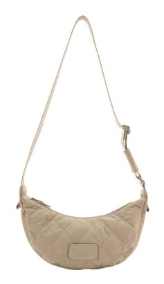 SEIDENFELT MANUFAKTUR Hetta Halfmoon Bag Soft Toffee