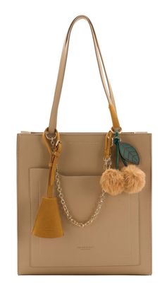 SEIDENFELT MANUFAKTUR Lyby Shopper Warm Beige