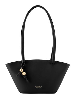 SEIDENFELT MANUFAKTUR Arvaja Midi Tulip Shopper Black