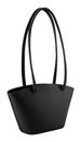 SEIDENFELT MANUFAKTUR Arvaja Midi Tulip Shopper Black