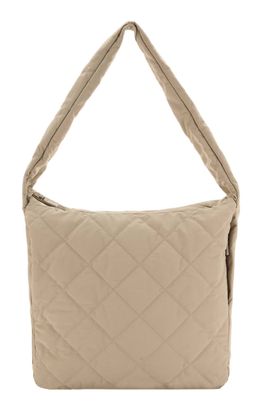 SEIDENFELT MANUFAKTUR Hetta Maxi Hobo Bag Soft Toffee
