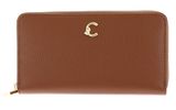 COCCINELLE C-Me Wallet Grained Leather Cognac COCCINELLE C-Me Wallet Grained Leather Cognac
