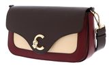 COCCINELLE C-Me Tricolor Handbag Grainy Leather Ribe / Brun / Betul COCCINELLE C-Me Tricolor Handbag Grainy Leather Ribe / Brun / Betul