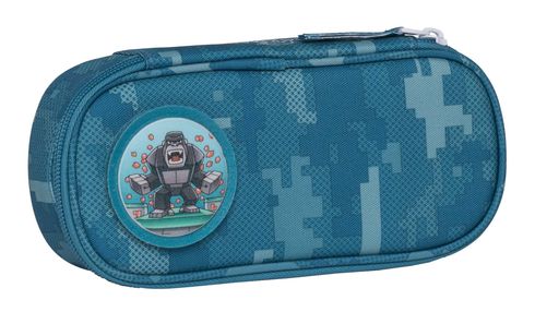 BECKMANN GS Oval Pencil Case Jungle Game