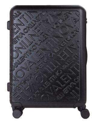 VALENTINO Mars Carry On Suitcase M Nero