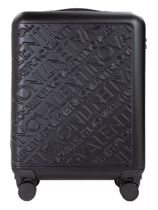 VALENTINO Mars Carry On Suitcase S Nero
