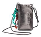 Desigual Half Logo Milton Phone Bag Brushed Silver Desigual Half Logo Milton Phone Bag Brushed Silver