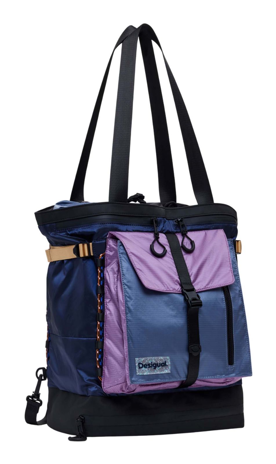 Desigual Auraventure Explorer Navy Big Backpack Azul Noche Desigual Auraventure Explorer Navy Big Backpack Azul Noche