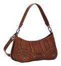 Desigual Alsacia Embro Patch Crossbody Bag Camel