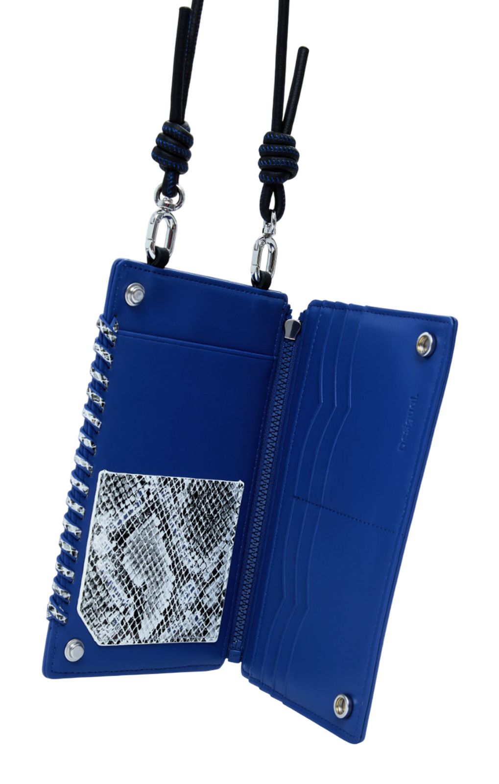 Desigual Mone Capsule Tiny Valentina Wallet Black Desigual Mone Capsule Tiny Valentina Wallet Black