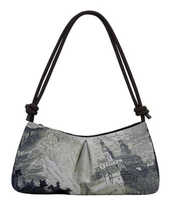 Desigual Milho Lacroix Shoulder Bag Gris Verdoso Desigual Milho Lacroix Shoulder Bag Gris Verdoso