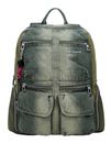 Desigual Chester Hybrid Denim Big Backpack Kaki