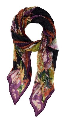 Desigual Foulard Birds Lacroix Rectangle Rosa Antiguo