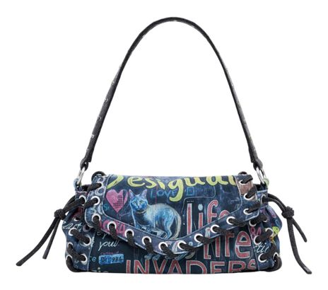 Desigual Zarauz Tango Patch Crossbody Bag Tutti Fruti