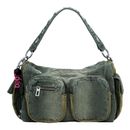 Desigual Habana Hybrid Denim Shoulder Bag Kaki