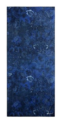 Desigual Paisley Rectangle Foulard Navy