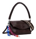 Desigual Half Logo Trokel Shoulder Bag Chocolate