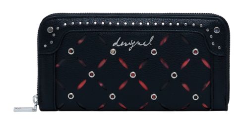 Desigual Mone Yankee Fiona Long Wallet Black