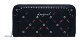 Desigual Mone Yankee Fiona Long Wallet Black Desigual Mone Yankee Fiona Long Wallet Black