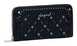 Desigual Mone Yankee Fiona Long Wallet Black Desigual Mone Yankee Fiona Long Wallet Black