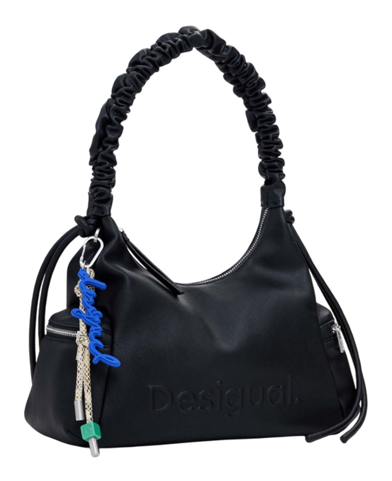 Desigual Montville Half Logo Shoulder Bag Black Desigual Montville Half Logo Shoulder Bag Black