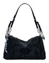 Desigual Bergamo Floral Shoulder Bag Black Desigual Bergamo Floral Shoulder Bag Black