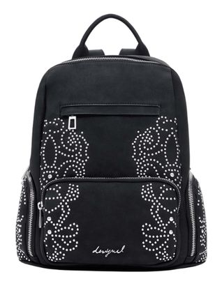 Desigual Chester Poker Face Mini Backpack Black