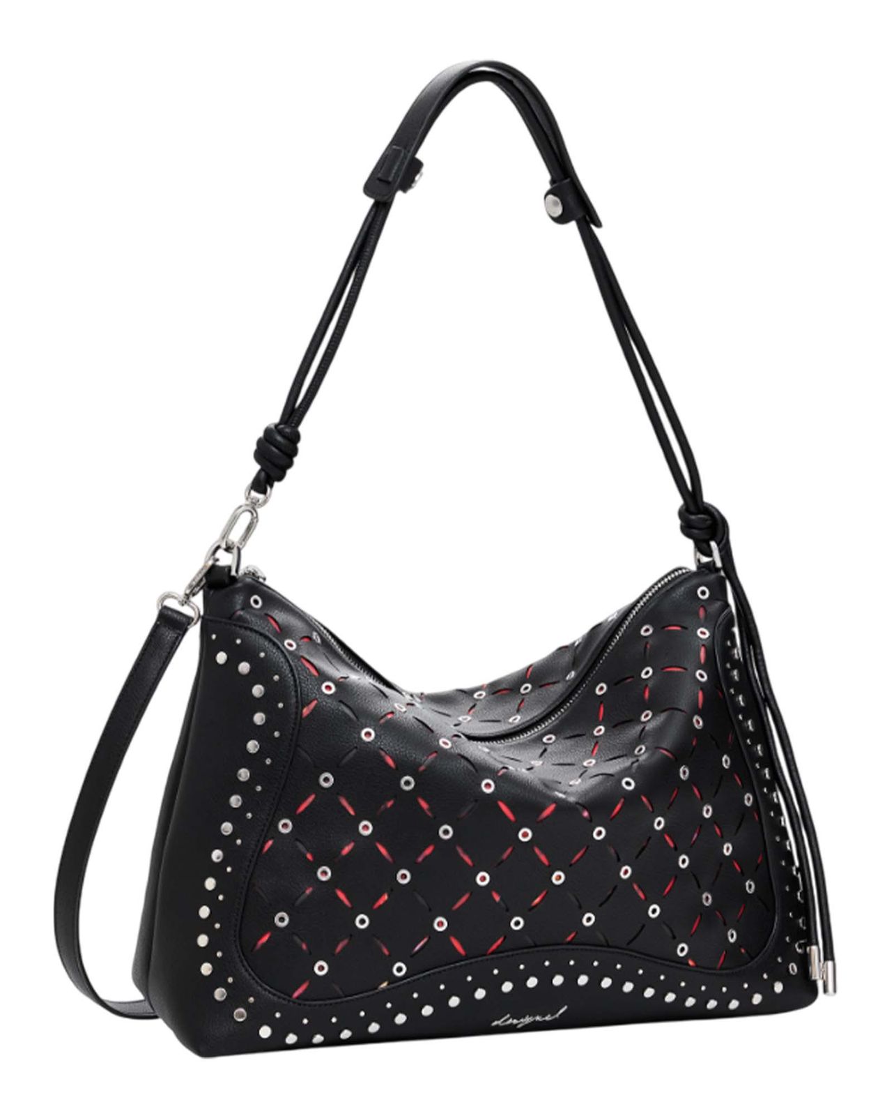 Desigual Leiria Yankee Shoulder Bag Black Desigual Leiria Yankee Shoulder Bag Black