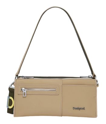 Desigual Delta Nova Shoulder Bag Beige