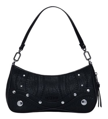 Desigual Alsacia Embro Patch Crossbody Bag Black