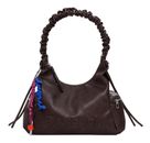 Desigual Montville Half Logo Shoulder Bag Chocolate Desigual Montville Half Logo Shoulder Bag Chocolate
