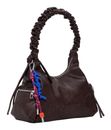 Desigual Montville Half Logo Shoulder Bag Chocolate Desigual Montville Half Logo Shoulder Bag Chocolate