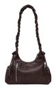 Desigual Montville Half Logo Shoulder Bag Chocolate Desigual Montville Half Logo Shoulder Bag Chocolate