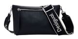 Desigual Half Logo Trokel Shoulder Bag Black Desigual Half Logo Trokel Shoulder Bag Black