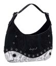 Desigual Haiti Snake Patch Hand Bag Black Desigual Haiti Snake Patch Hand Bag Black
