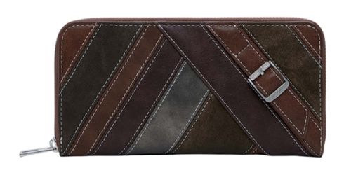 Desigual Mone Fibonacci Fiona Long Wallet Dark Caramel
