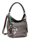Desigual Arica Half Logo Backpack Big Dark Silver