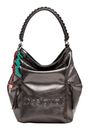 Desigual Arica Half Logo Backpack Big Dark Silver
