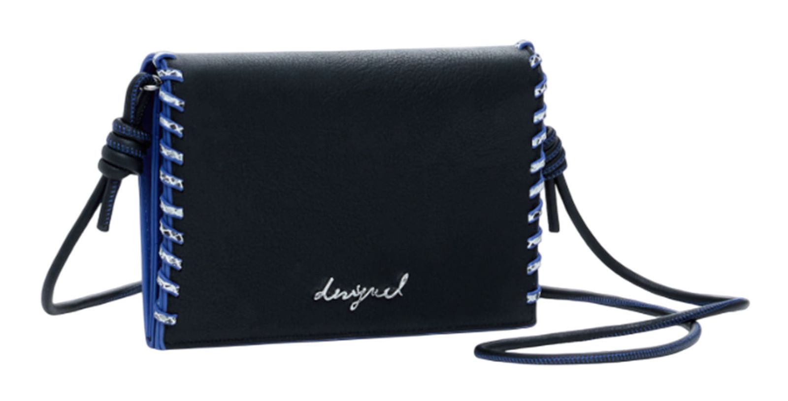 Desigual Mone Capsule Tiny Zip Clutch Black Desigual Mone Capsule Tiny Zip Clutch Black