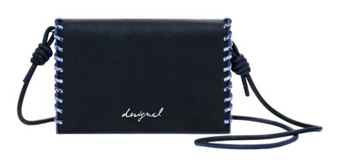 Desigual Mone Capsule Tiny Zip Clutch Black
