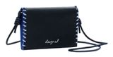 Desigual Mone Capsule Tiny Zip Clutch Black Desigual Mone Capsule Tiny Zip Clutch Black