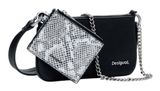 Desigual Delta Leda Black Snake Mone Mariona Crossbody Bag Black Desigual Delta Leda Black Snake Mone Mariona Crossbody Bag Black