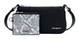 Desigual Delta Leda Black Snake Mone Mariona Crossbody Bag Black Desigual Delta Leda Black Snake Mone Mariona Crossbody Bag Black