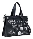 Desigual Hobart Seshat Shopping Bag Black Desigual Hobart Seshat Shopping Bag Black