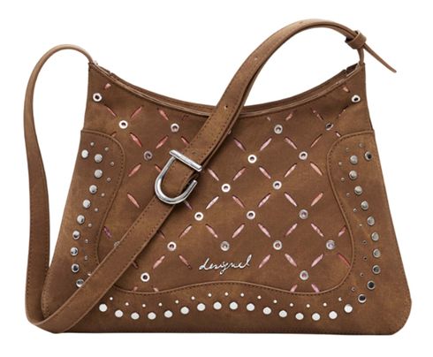 Desigual Yankee Manaos Crossbody Bag Camel