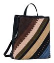 Desigual Quebec Whipstitch Sumy Backpack M Brown Desigual Quebec Whipstitch Sumy Backpack M Brown